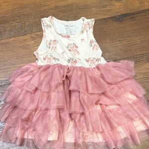 Angel Dear Floral Tulle Dress